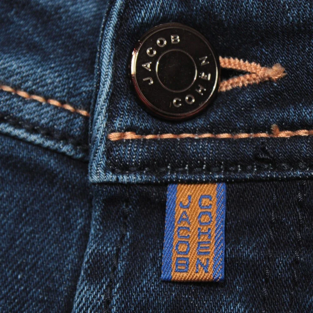 Jacob Cohen NWT Five Pocket Denim Jeans Size 32 US Bard in Blue Cotton Blend